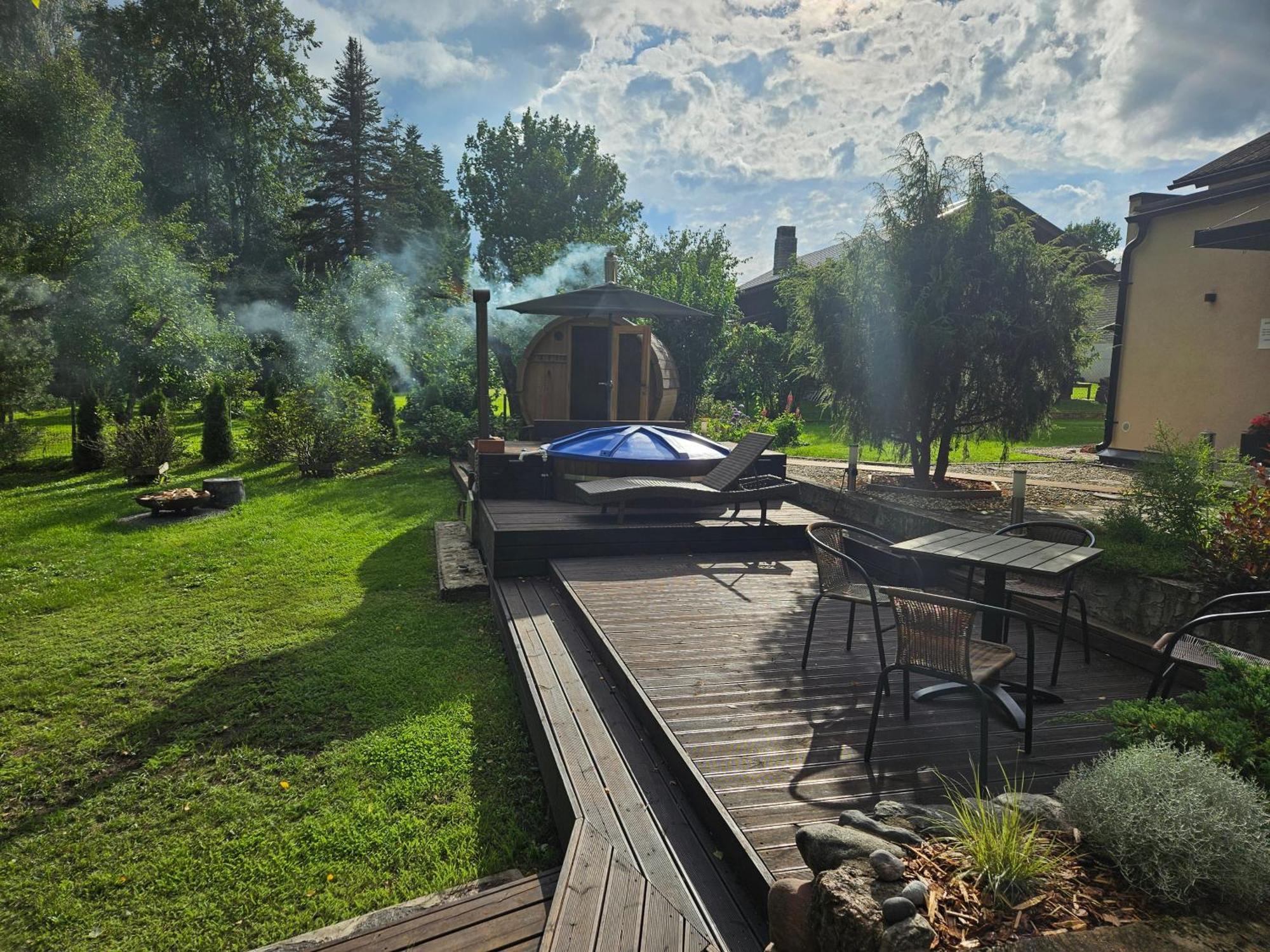 Purde Puhkemaja - Hot Tub L Sauna L Bbq Villa Елва Екстериор снимка